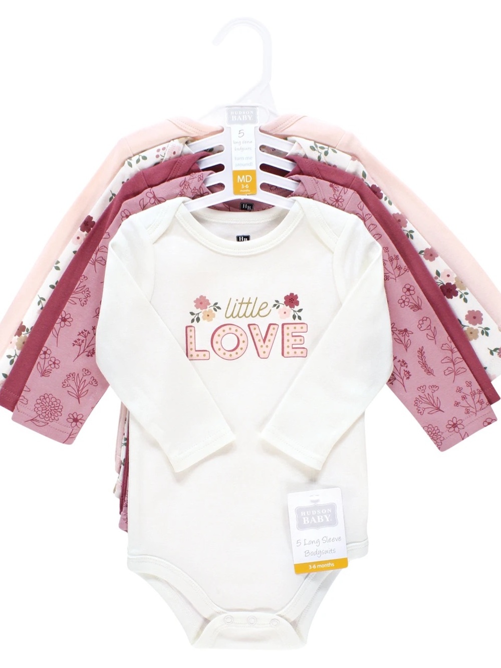 NWT 5pc baby girl onesies